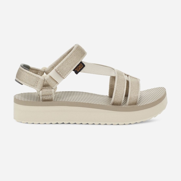 Hungary Teva Midform Arivaca Karina - Női Platform Szandál Khaki - 259-TUJLX